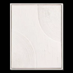 Outlet Abstract Tone-on-Tone Textured Framed Art Oil Paintings