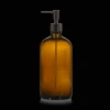 Amber Glass Soap Dispenser Dinnerware|Kitchen & Dining Accessories