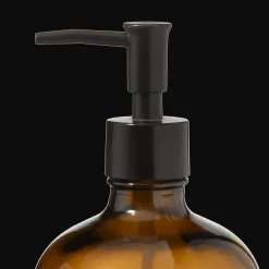 Amber Glass Soap Dispenser Dinnerware|Kitchen & Dining Accessories