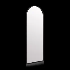 Arch Black Leaner Mirror Mirrors