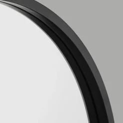 Arch Black Leaner Mirror Mirrors
