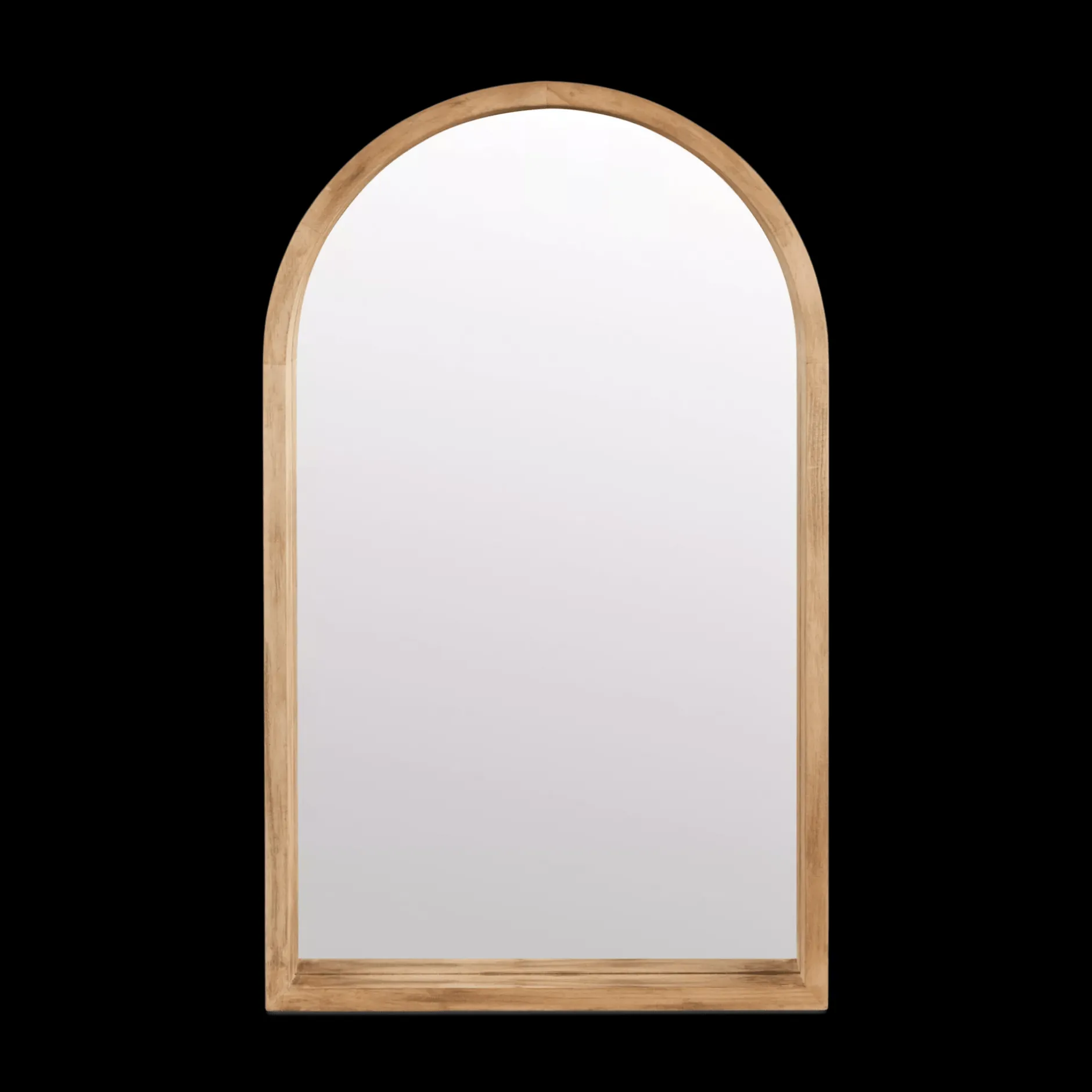Discount Arched Barn Wood Mirror Mirrors