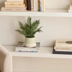 Sale Artificial Fern in Ceramic Pot Artificial Plants