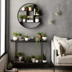 Online Artificial Plant in Colour-Block Pot Artificial Plants