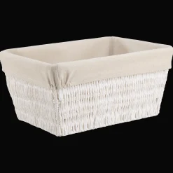 Sale Basket With Linen Lining Storage Baskets & Hampers|Storage & Baskets