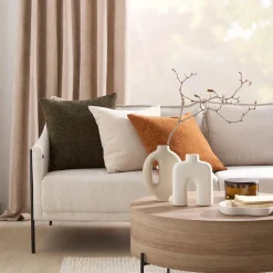 Hot Beige Ansley Decorative Pillow Decorative Throw Pillows