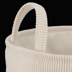 Hot Beige Corduroy Hamper Junior Decorative Accessories