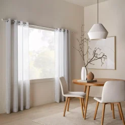 Sale Beige Merlot Sheer Curtain Sheer Curtains & Window Sheer Panels