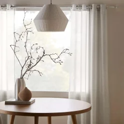 Sale Beige Merlot Sheer Curtain Sheer Curtains & Window Sheer Panels