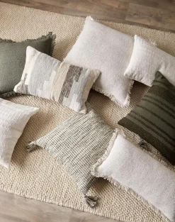 Outlet Beige Palmer Decorative Pillow Decorative Throw Pillows