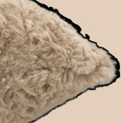 Clearance Beige Set of 2 Ellyn Decorative Pillow Decorative Throw Pillows