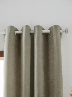 Outlet Beige Tajo Panel Curtain Sheer Curtains & Window Sheer Panels|Room Darkening & Light Filtering Curtains