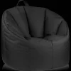Outlet Black Canvas Bean Bag Junior Bedroom Furniture