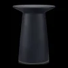 Clearance Black Cement Hourglass Side Table Side Tables|Coffee Tables & Side Tables
