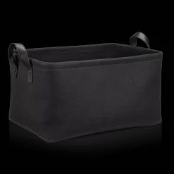 Best Black Chita Storage Basket with Handles Storage Baskets & Hampers|Storage & Baskets