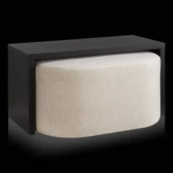 Hot Black Coffee Table with Ottoman Coffee Tables|Coffee Tables & Side Tables