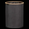 Sale Black Hamper with Bamboo Ring Storage Baskets & Hampers|Storage & Baskets