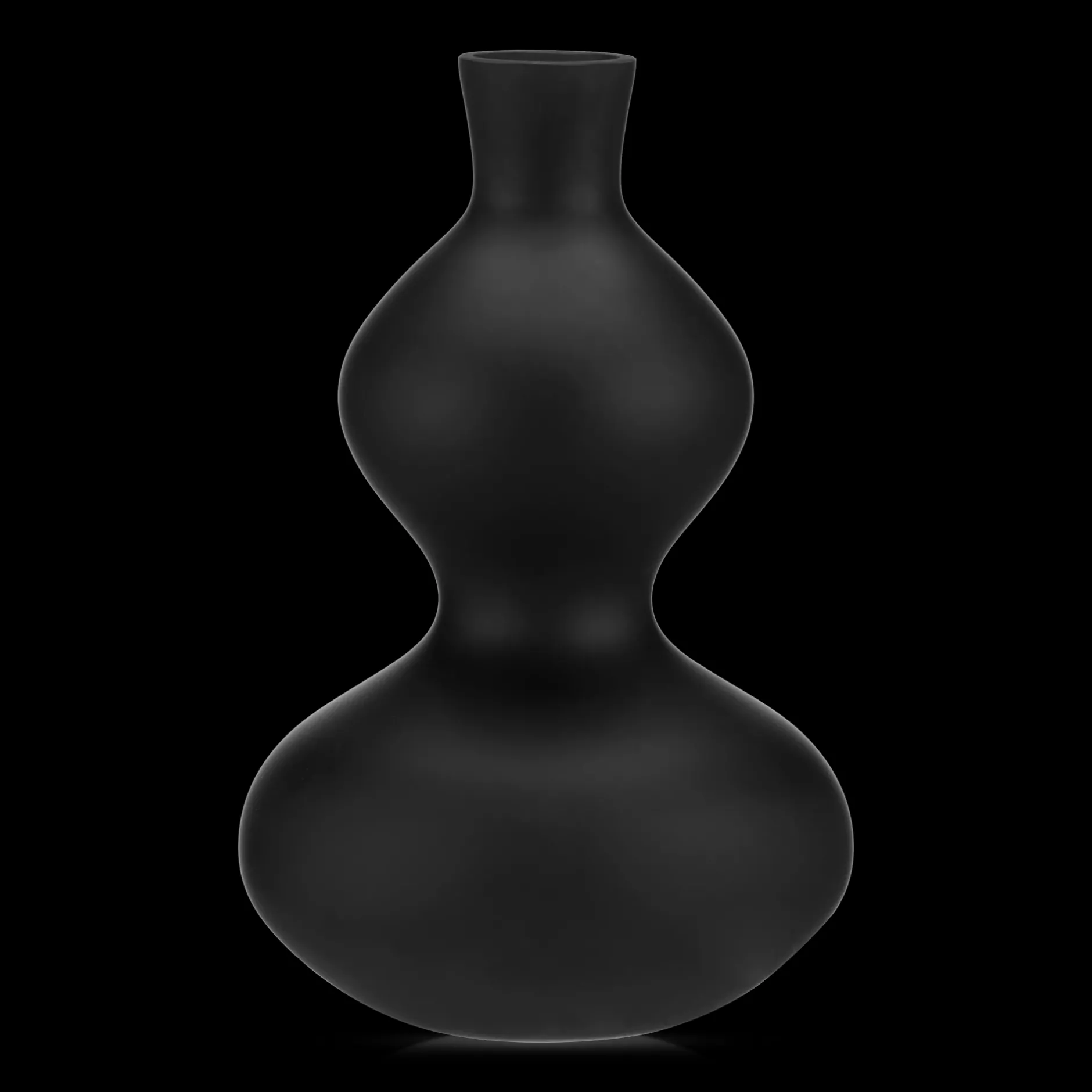 Online Black Hourglass Bubble Vase Modern Decorative Vases|Home Decorative Items & Objects