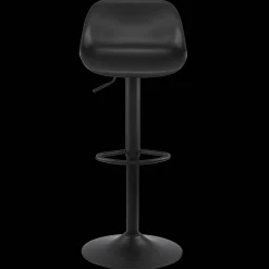 Online Black Metal & Plastic Bar Stool Furniture Accessories|Bar & Counter Stools