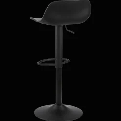 Online Black Metal & Plastic Bar Stool Furniture Accessories|Bar & Counter Stools