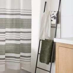 Black Metal Ladder Towel Holder Bathroom Furniture