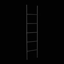 Black Metal Ladder Towel Holder Bathroom Furniture