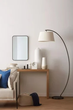 Outlet Black Mirror with Rounded Corners Mirrors