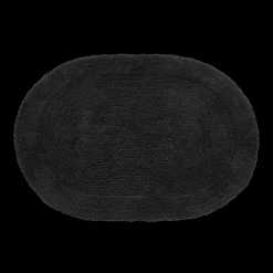 Best Black Oval Tufted Bath Mat Bath Mats