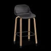 Best Black Plastic and Wood Metal Veneer Counter Stool Furniture Accessories|Bar & Counter Stools
