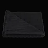 Hot Black Ribbed Bath Towel Bath Towels