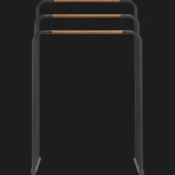 Outlet Black Towel Holder Bathroom Furniture