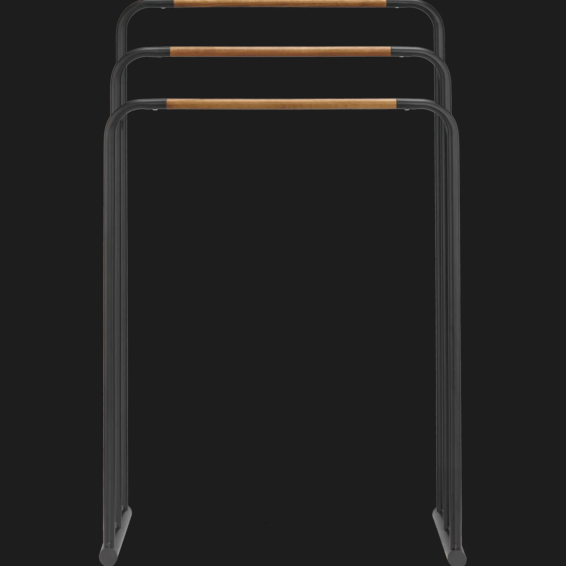 Outlet Black Towel Holder Bathroom Furniture