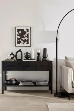 Discount Black Tray & Natural Tray On Stand Home Decorative Items & Objects