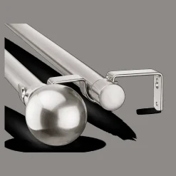 Discount Blackout Curtains Double Rod Set - Diameter 25/28 mm Curtain Rods