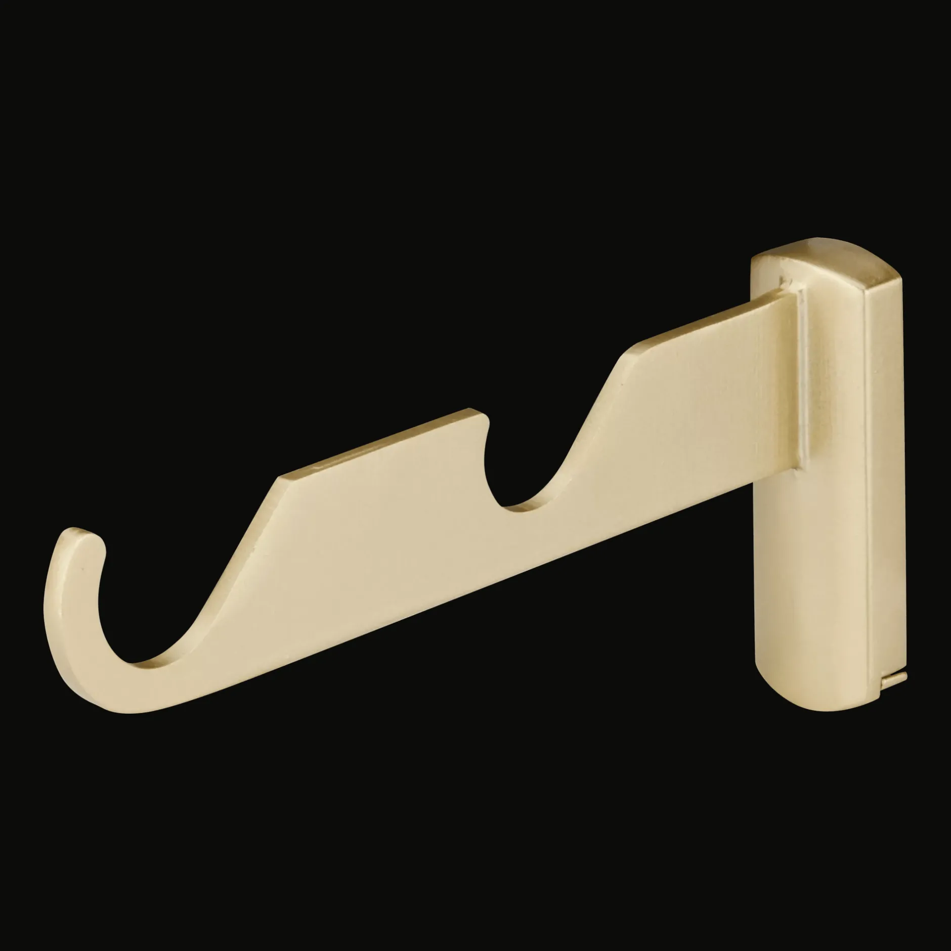 Outlet Blackout Curtains Double Rod Set - Diameter 19mm Curtain Rods