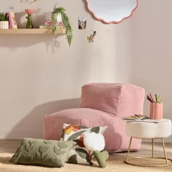 Hot Boucle Floral Stool Junior Bedroom Furniture