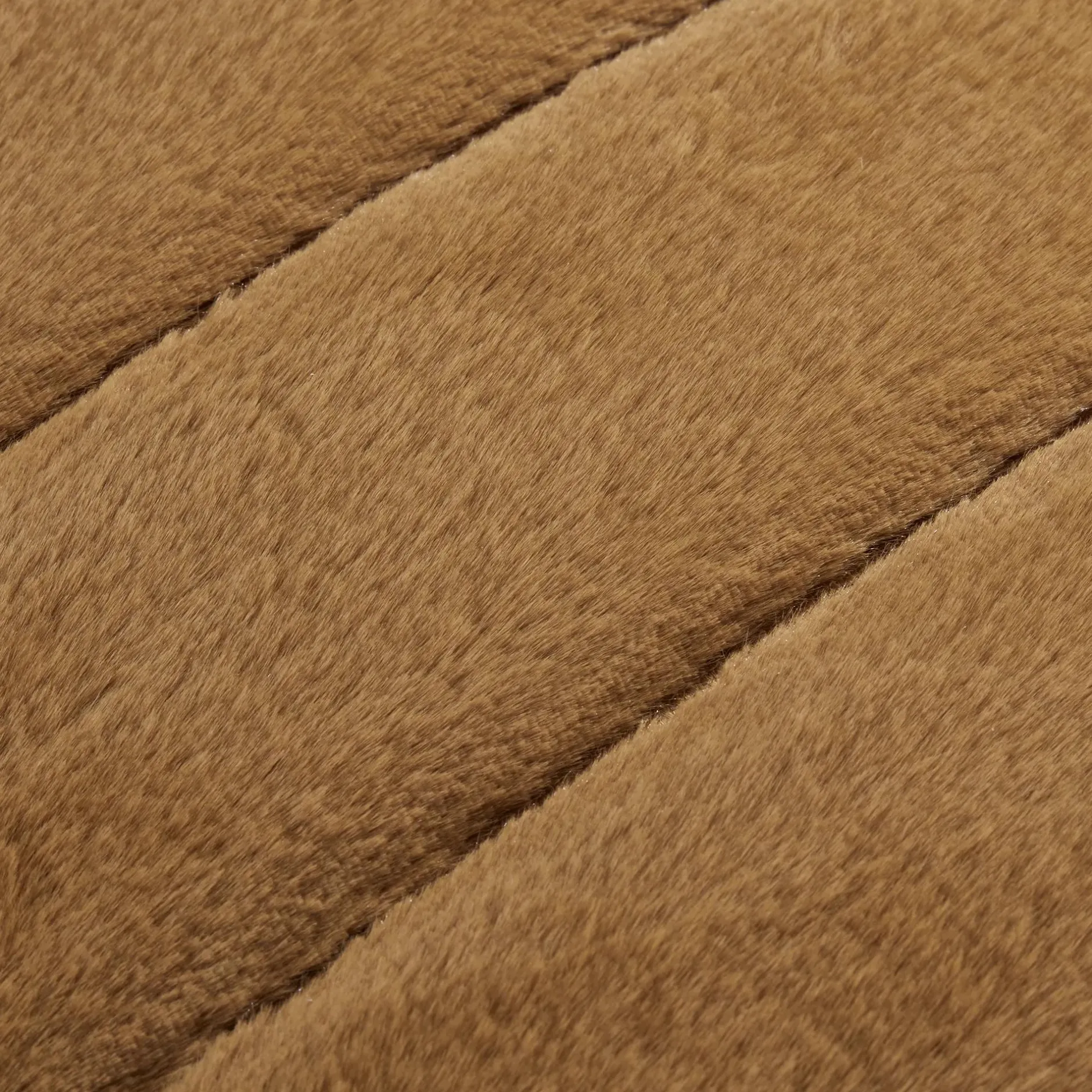 Outlet Brown Cougar Faux Fur Throw Pillow Decorative Throw Pillows