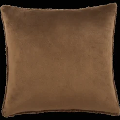 Discount Brown Doodle Boucle Decorative Throw Pillow Decorative Throw Pillows