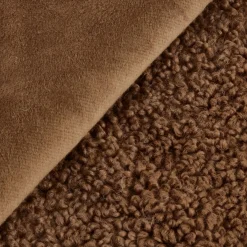 Sale Brown Doodle Boucle Throw Decorative Throws & Blankets