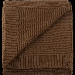 Hot Brown Lonny Woven Throw Decorative Throws & Blankets
