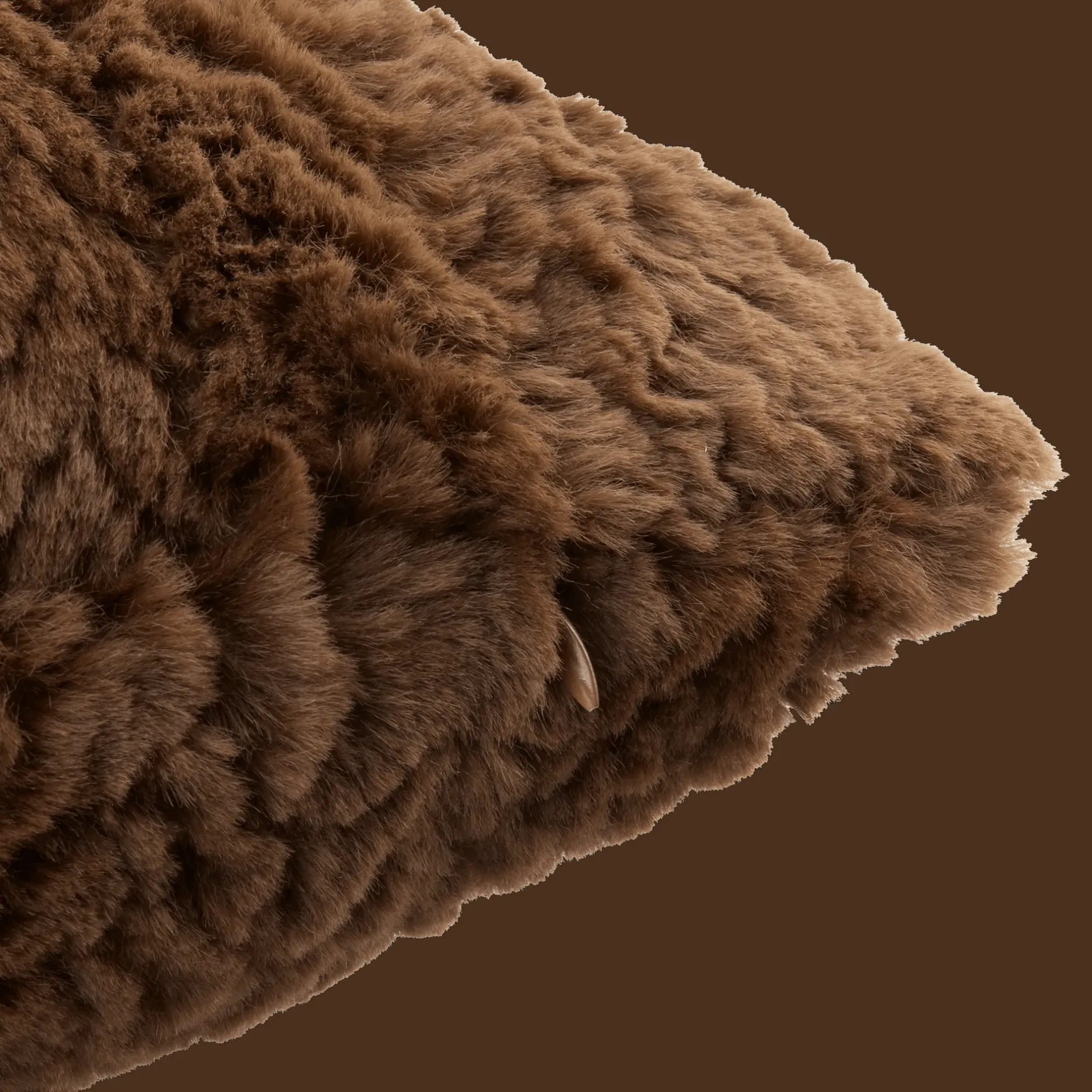 Hot Brown Set of 2 Ellyn Decorative Pillow Decorative Throw Pillows