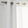 New Brushed Nickel Curtain Rod Set - Diameter 25/28 mm Curtain Rods