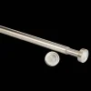 Best Brushed Nickel Curtain Tension Rod - Diameter 16/19 mm Curtain Rods