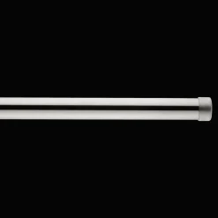 New Brushed Nickel Extension Rod Set - Diameter 25 mm Curtain Rods