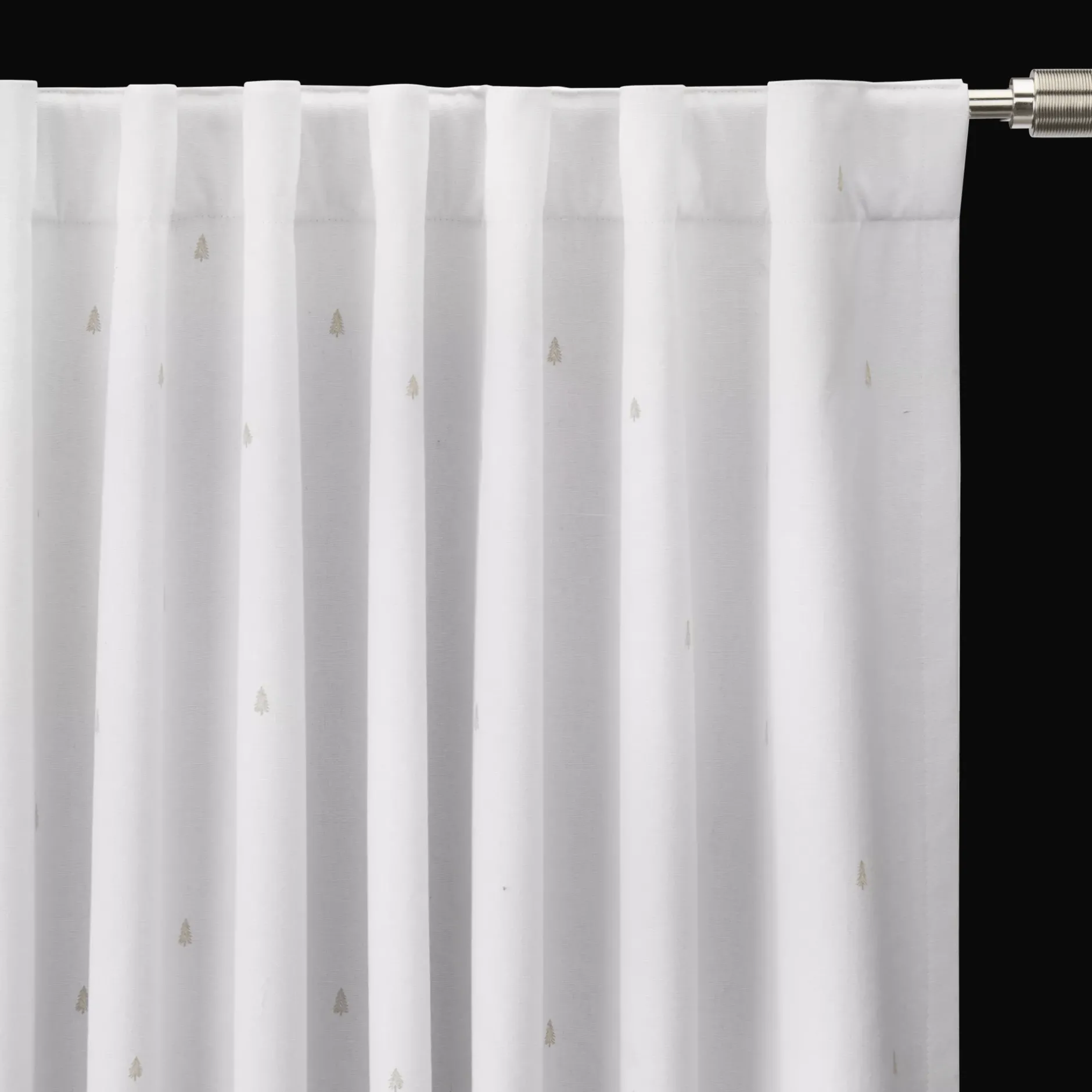 New Cael Blackout Curtain with Little Trees Sheer Curtains & Window Sheer Panels|Blackout Window Curtains