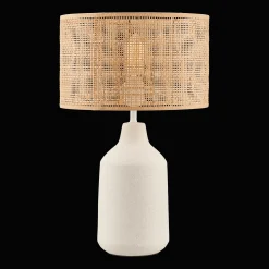 Discount Ceramic and Rattan Table Lamp Table Lamps