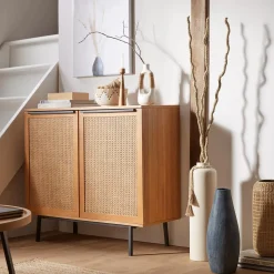 Discount Ceramic Floor Vase with Beaded Tassels Modern Decorative Vases|Home Decorative Items & Objects