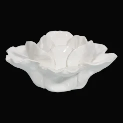 Clearance Ceramic Flower Taper Candle Holder Home Decorative Items & Objects