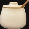New Ceramic Jar with Spoon Dinnerware|Kitchen & Dining Accessories