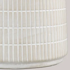 Clearance Ceramic Ribbed Table Lamp Table Lamps